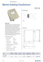 Marine Isolating Transformers - 1