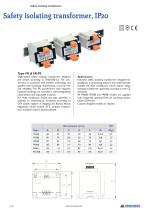 Safety isolating transformer, IP20 - 1