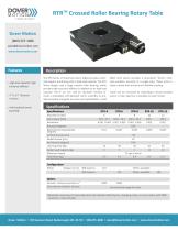 RTRTM Crossed Roller Bearing Rotary Table - 1