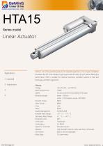 HTA15 linear actuator catalog - 1