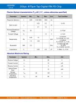 XSJ-10-D3-70-KT/2Gbps Φ70μm Tap Digital PIN PD Chip/PHOGRAIN - 2