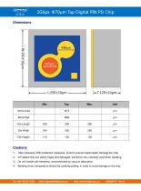 XSJ-10-D3-70-KT/2Gbps Φ70μm Tap Digital PIN PD Chip/PHOGRAIN - 3