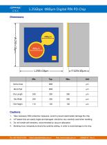 XSJ-10-D3-80/1.25Gbps Φ80μm Digital PIN PD Chip/PHOGRAIN - 3