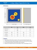 XSJ-10-D4-60/3.1Gbps Φ60μm Digital PIN PD Chip/PHOGRAIN - 3