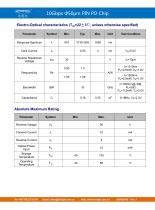 XSJ-10-D5-50-SPI/10Gbps Φ50μm PIN PD Chip/PHOGRAIN - 2