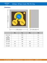 XSJ-10-G5-70/10Gbps Φ70μm GaAs PIN PD Chip/PHOGRAIN - 3