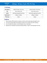 XSJ-10-G5-70/10Gbps Φ70μm GaAs PIN PD Chip/PHOGRAIN - 4