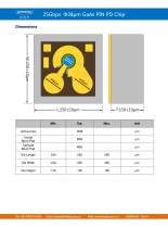 XSJ-10-G6-38/25Gbps Φ38μm GaAs PIN PD Chip/PHOGRAIN - 3