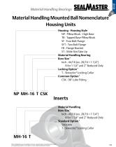 Sealmaster® Material Handling Mounted Ball Bearings - 2