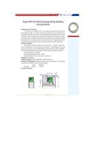 Type NM of internal expanding sealing componets-1