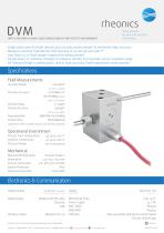 DVM HPHT ULTRA HIGH ACCURACY SIMULTANEOUS DENSITY AND VISCOSITY MEASUREMENT - 1