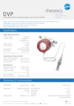 DVP ULTRA HIGH ACCURACY SIMULTANEOUS DENSITY AND VISCOSITY METERING - GAS, LIQUIDS - 1