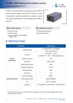 Benewake TF-UP01 Product Datasheet V1.0.7 - 2