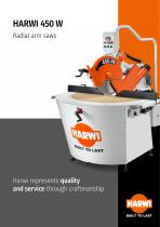 HARWI 450 W Radial arm saws - 1