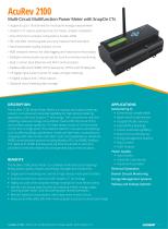 Multi-Circuit Submeter AcuRev 2100 Series - Accuenergy Canada Inc ...