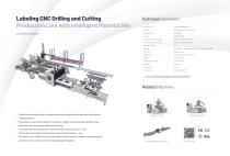 Labeling CNC Drilling and Cutting Production Line with Intelligent Material Silo-1