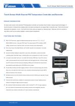 Yudian Touch Screen Multi Channel Controller AI-35028/AI-35048/AI-37028/AI-37048/AI-39028/AI-39048 - 1