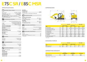 E75CSR / E85CMSR - 7