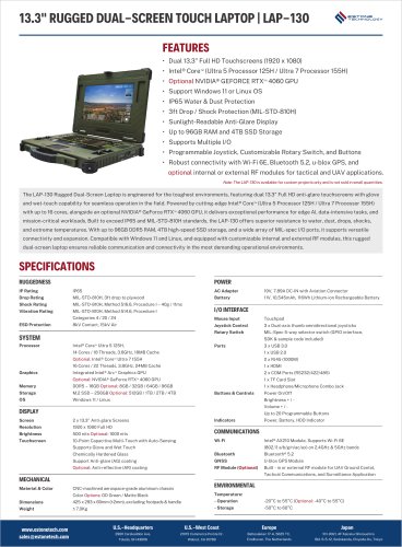 LAP-130 Datasheet