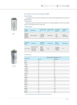 metalized polypropylene film capacitor/aluminum/cylidrical/discharge/UL - 1