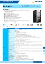 NP-6125/NP-6135 Extension Datasheet - 1