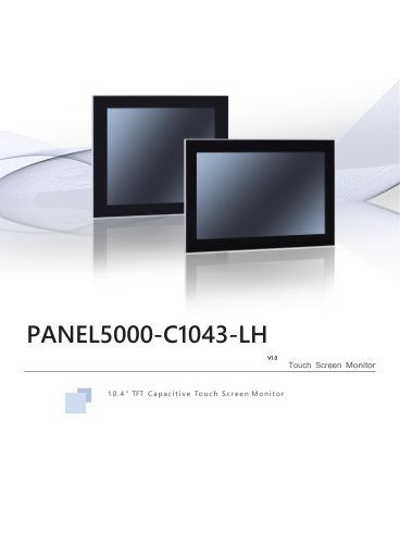 PANEL5000 CX3 Datasheet