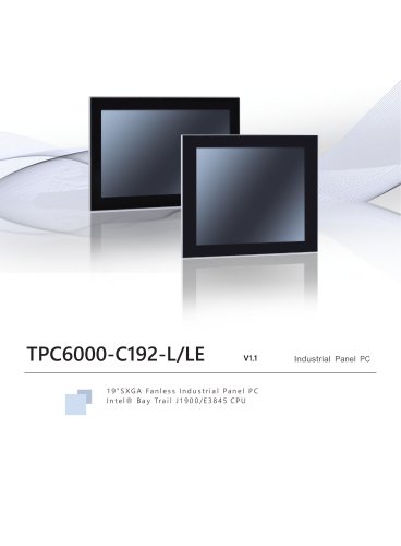 TPC6000-CX2 Series Datasheet