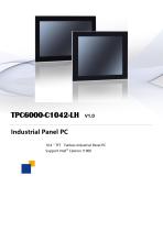 TPC6000-CXX2 Series Datasheet - 16