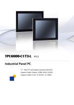 TPC6000-CXX3 Series Datasheet - 10