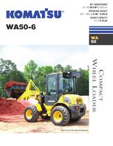 Wheel Loaders WA50-6 - Komatsu Construction and Mining Equipment - PDF ...