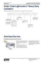 Lightraulics® Heavy Duty Cylinders For working pressures up to 700 bar-11