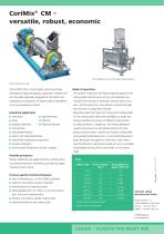 Continuous Ringlayer Mixer CoriMix® CM - 2