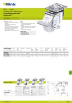 Compact and levelling castors - 13