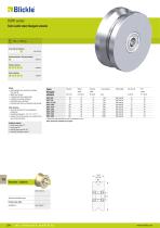 Flanged wheels and castors - 12