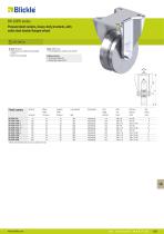 Flanged wheels and castors - 13