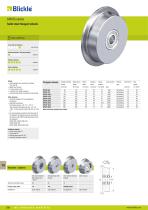 Flanged wheels and castors - 8