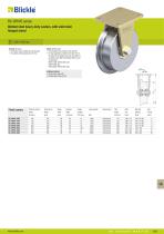 Flanged wheels and castors - 9