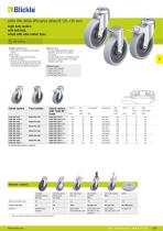 Light-duty wheels and castors - 11