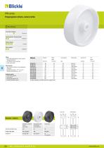 Nylon and polypropylene wheels and castors-4