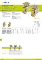 Spring-loaded castors - 11