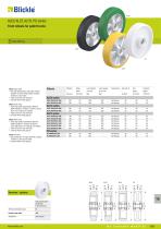 Wheels and castors for pallet trucks, forklift trucks and other industrial trucks - 13