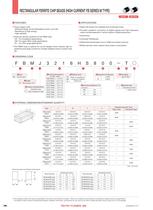 Rectangular Ferrite Chip Beads (High Current) FB series M type-2
