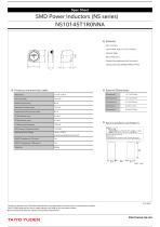 SMD Power Inductors (NS series) NS10145T1R0NNA-1