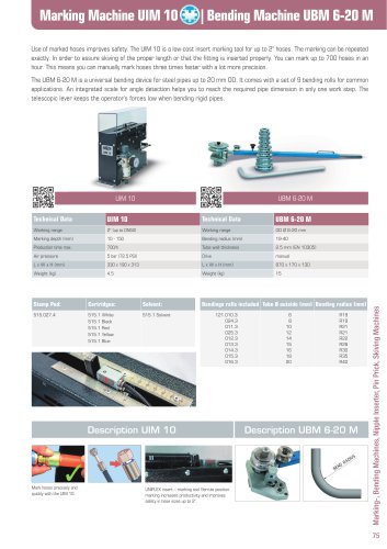 UIM 10 / UBM 6-20 M