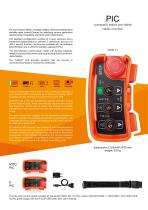 PIC compact waist portable radio control-2