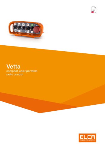 VETTA Funkfernsteuerung mit Beckengurt kompakt