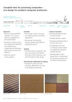 Complete lines for processing wood plastic and natural fiber composites-6