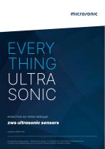 zws ultrasonic sensors