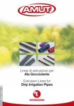 EXTRUSION LINES FOR DRIP IRRIGATION PIPES - 1