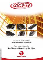 EXTRUSION LINES FOR PA THERMAL BREAKING PROFILES - 1